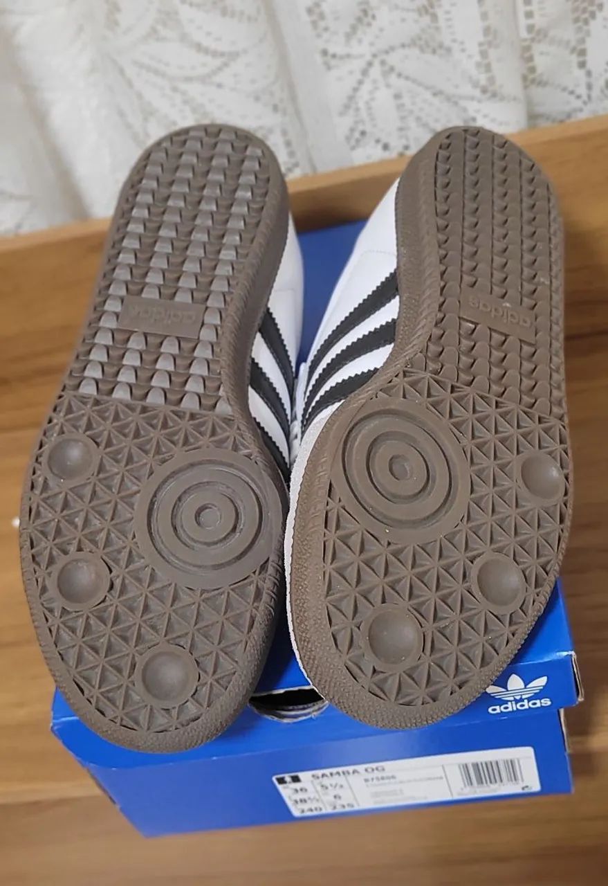 Tênis Adidas Samba OG branco  Original  - Foto 3