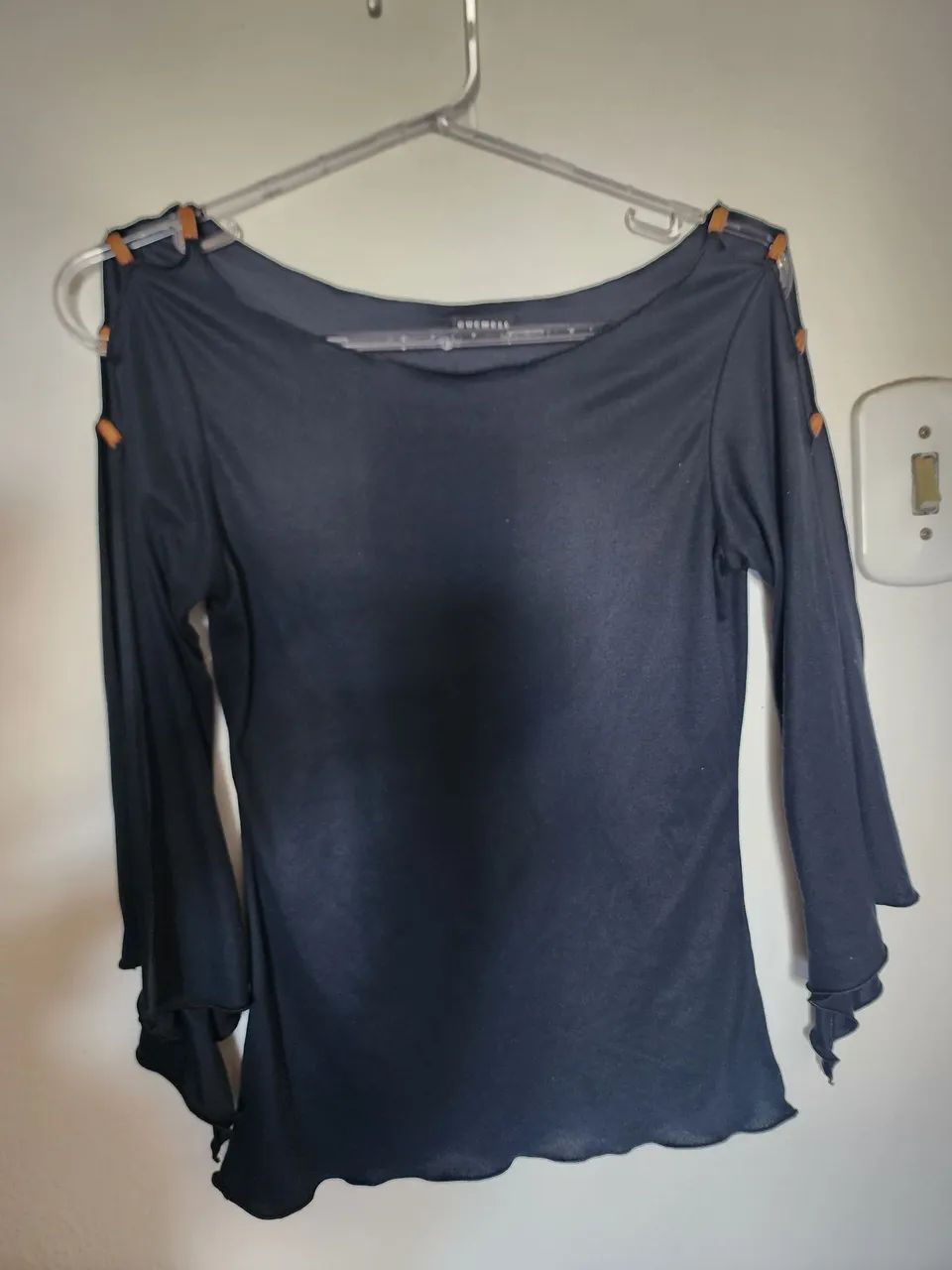 Blusa Preta para halloween - Foto 2