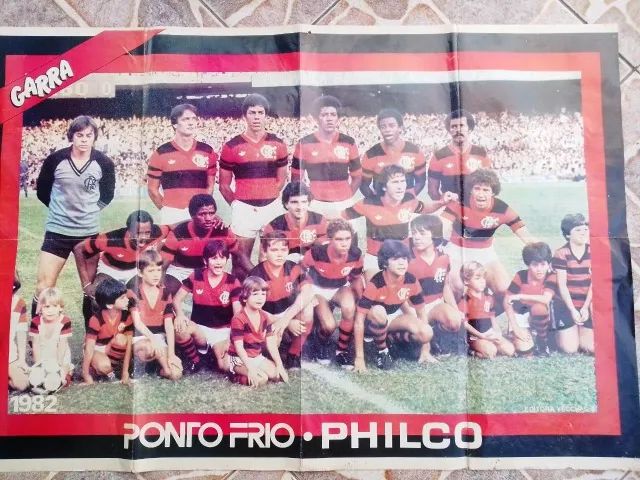 MATERIAL RARÍSSIMO DO FLAMENGO! REVISTAS, POSTERS, ETC
