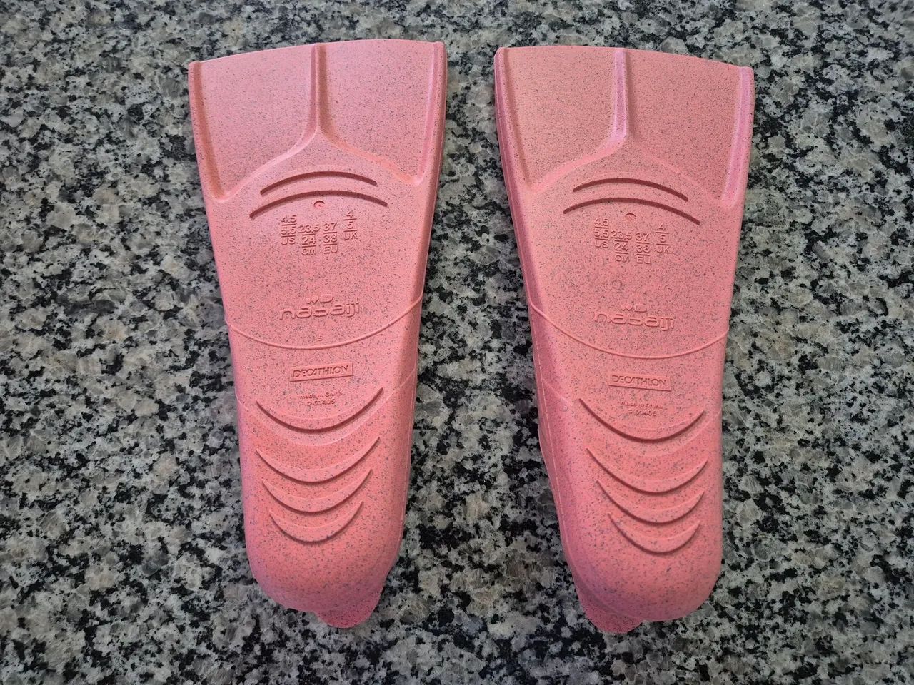 Nadadeiras Nabaji - Tamanho  37 - Rosa - Foto 3