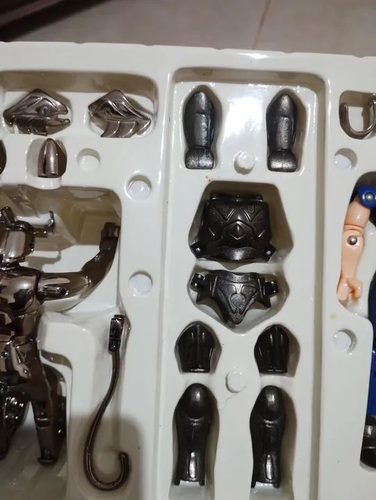 Vintage diecast shido de mizar os cavaleiros do zodíaco  - Foto 4