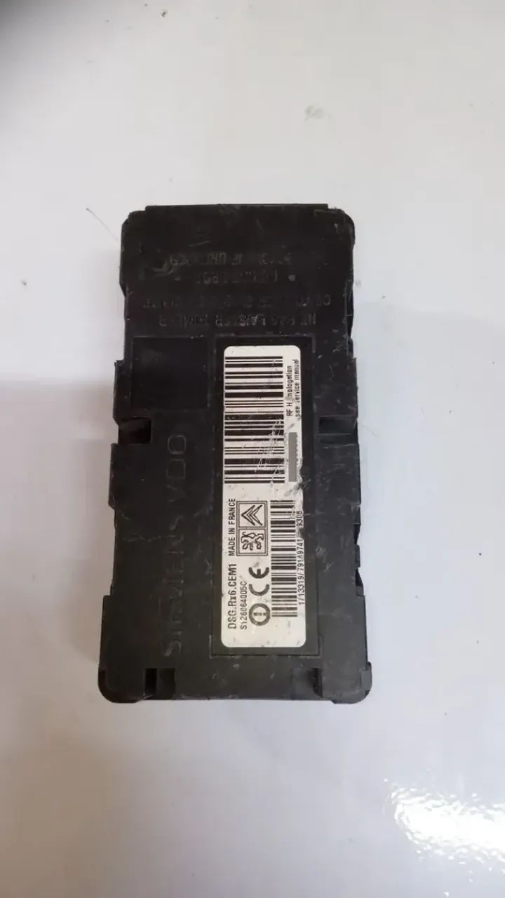 Modulo Central Citroen C5 Ano 2009/2012 S126064005c