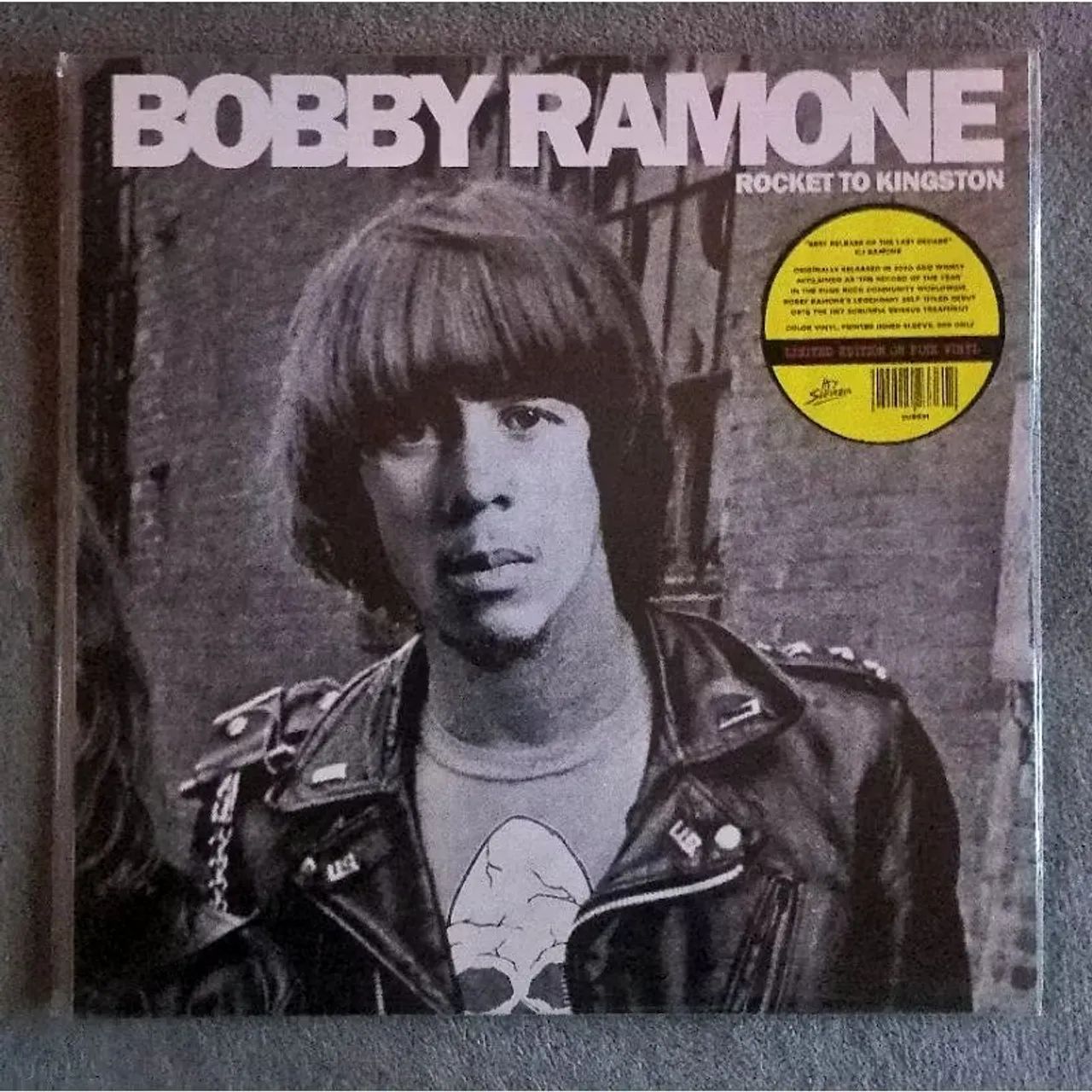 LP vinil Bobby Ramone colorido - Frete grátis 