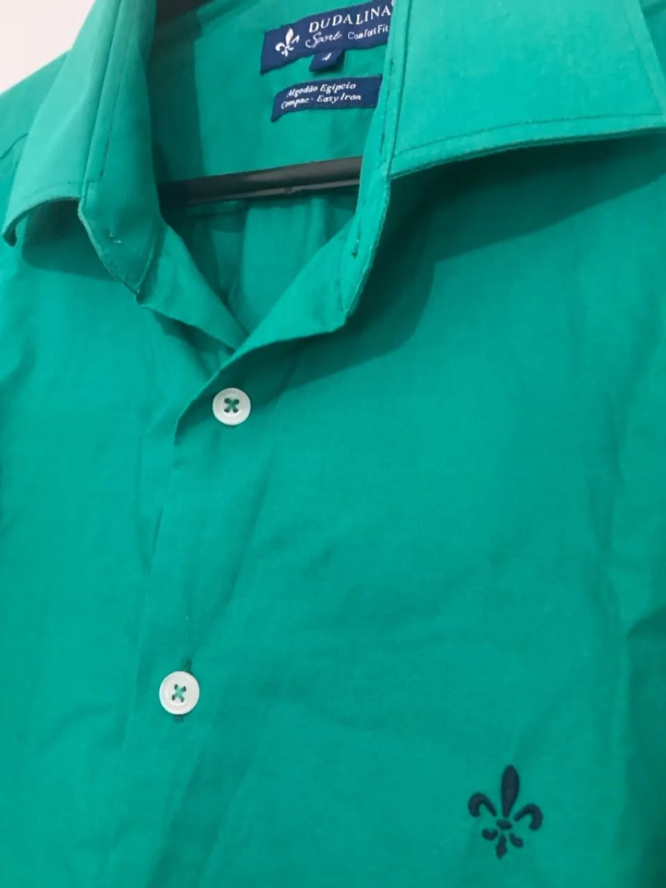 Camisa Social D U D A L I N A novíssima Original - Foto 3