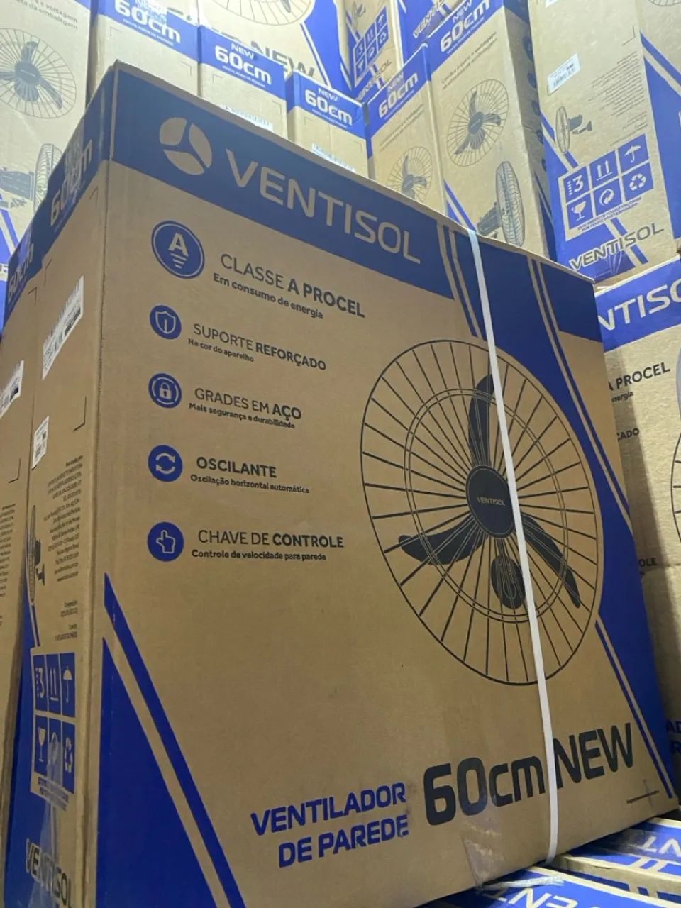 Ventilador de Parede 60cm NEW Ventisol