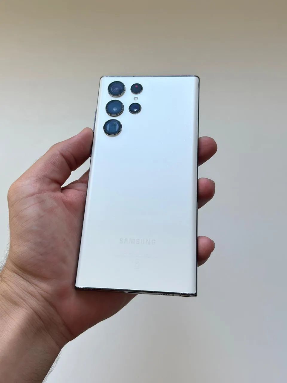 Samsung S22 Ultra 256GB tampa/gaveta e caneta branca (garantia e
