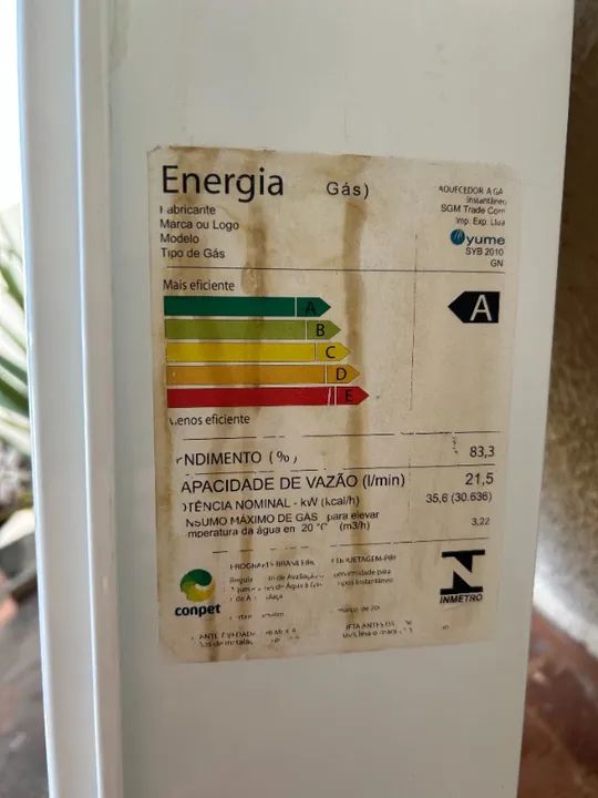 Aquecedor YUME GN 21,5 Litros - Foto 2