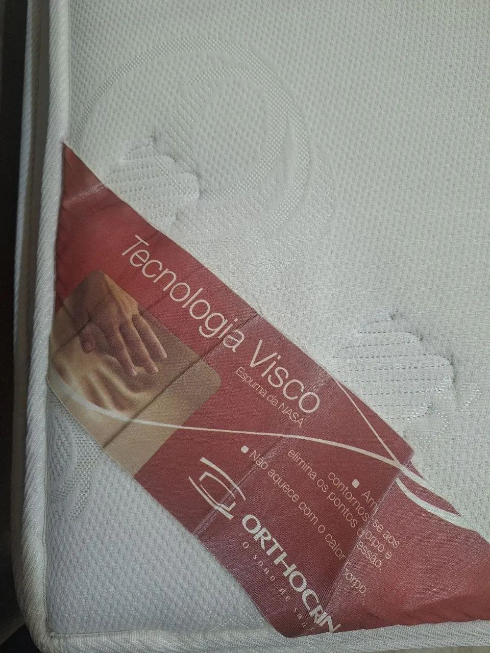Cama Queen em Madeira Maciça + Colchão Orthocrin - Foto 5