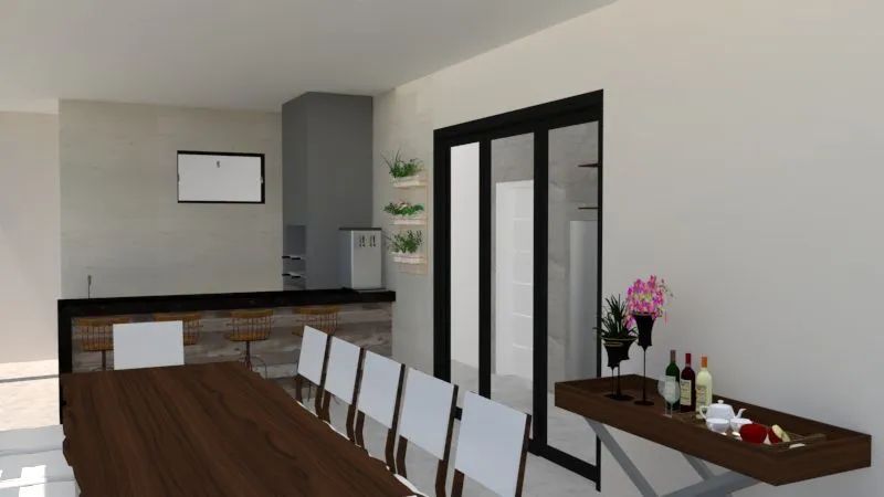 Casa moderna com piscina e área gourmet - Foto 2