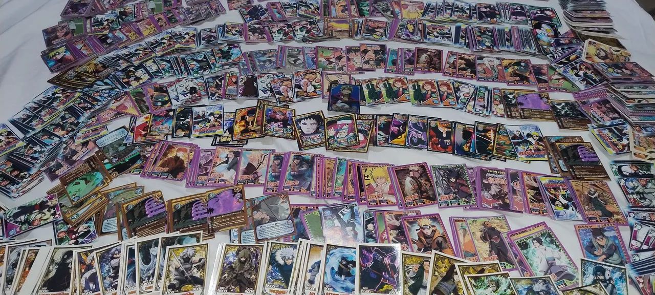 Coleção de 1.500 Mini cards Naruto - Hobbies e coleções - Jardim