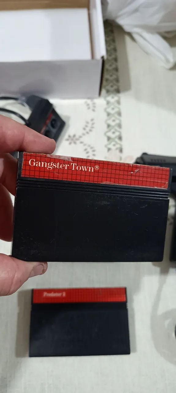 Controle Master System + Jogos + Light Phaser !!!Tudo original 64308649573505125