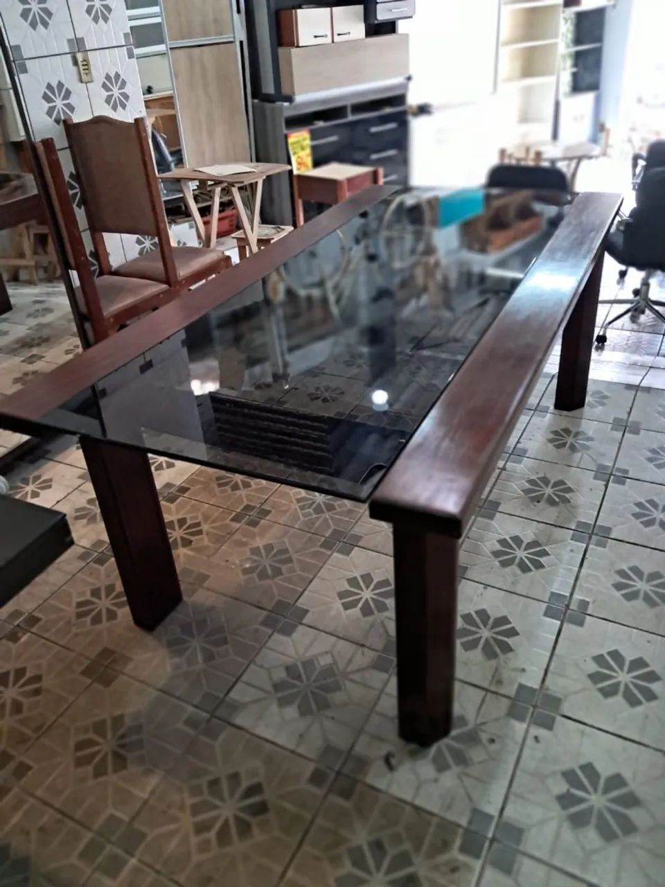 Solid wood table, please read:64291060279681124