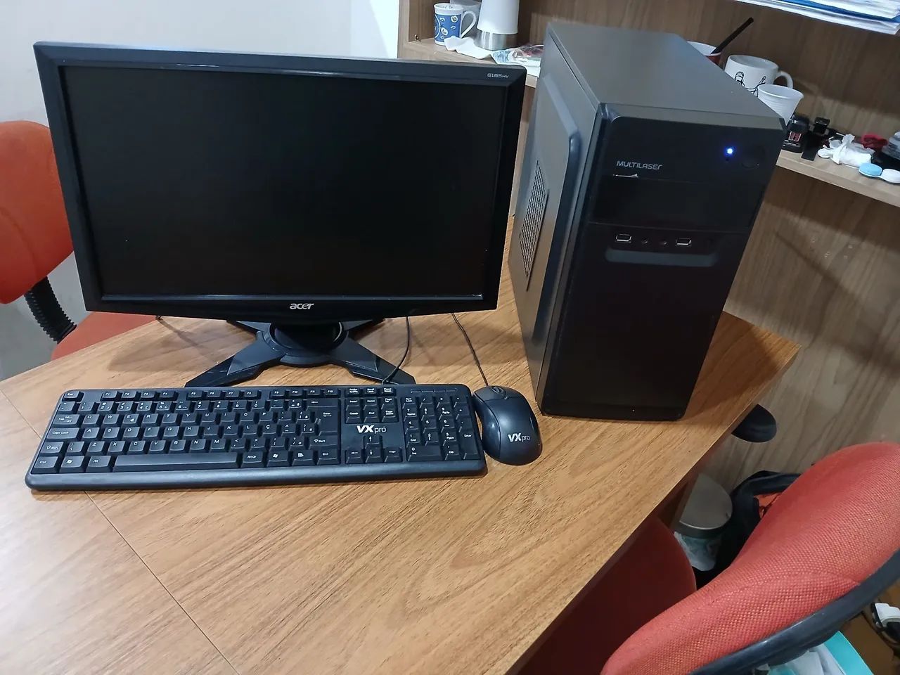 Computador Completo Acer com Monitor