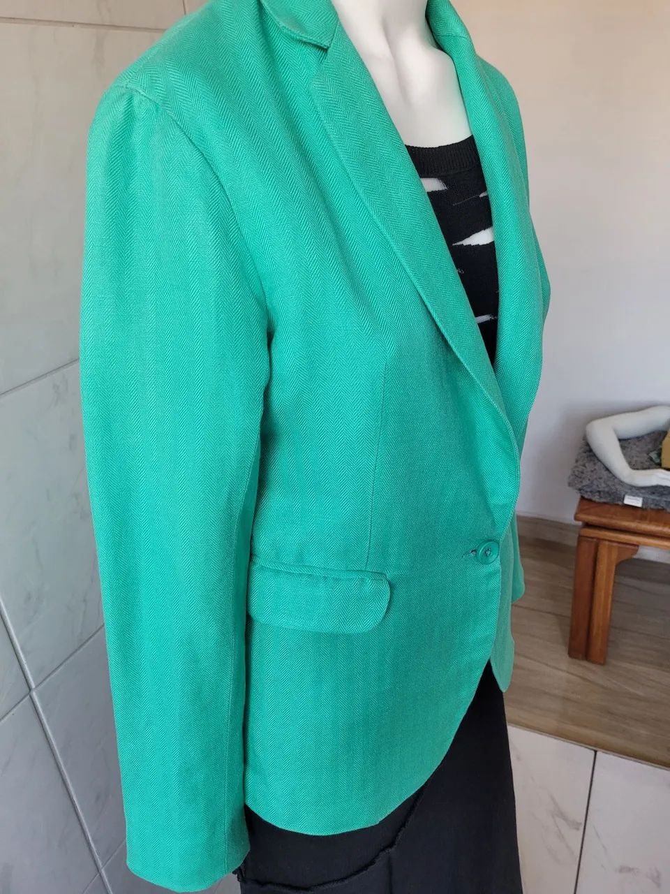 Lindo blazer verde. - Foto 2