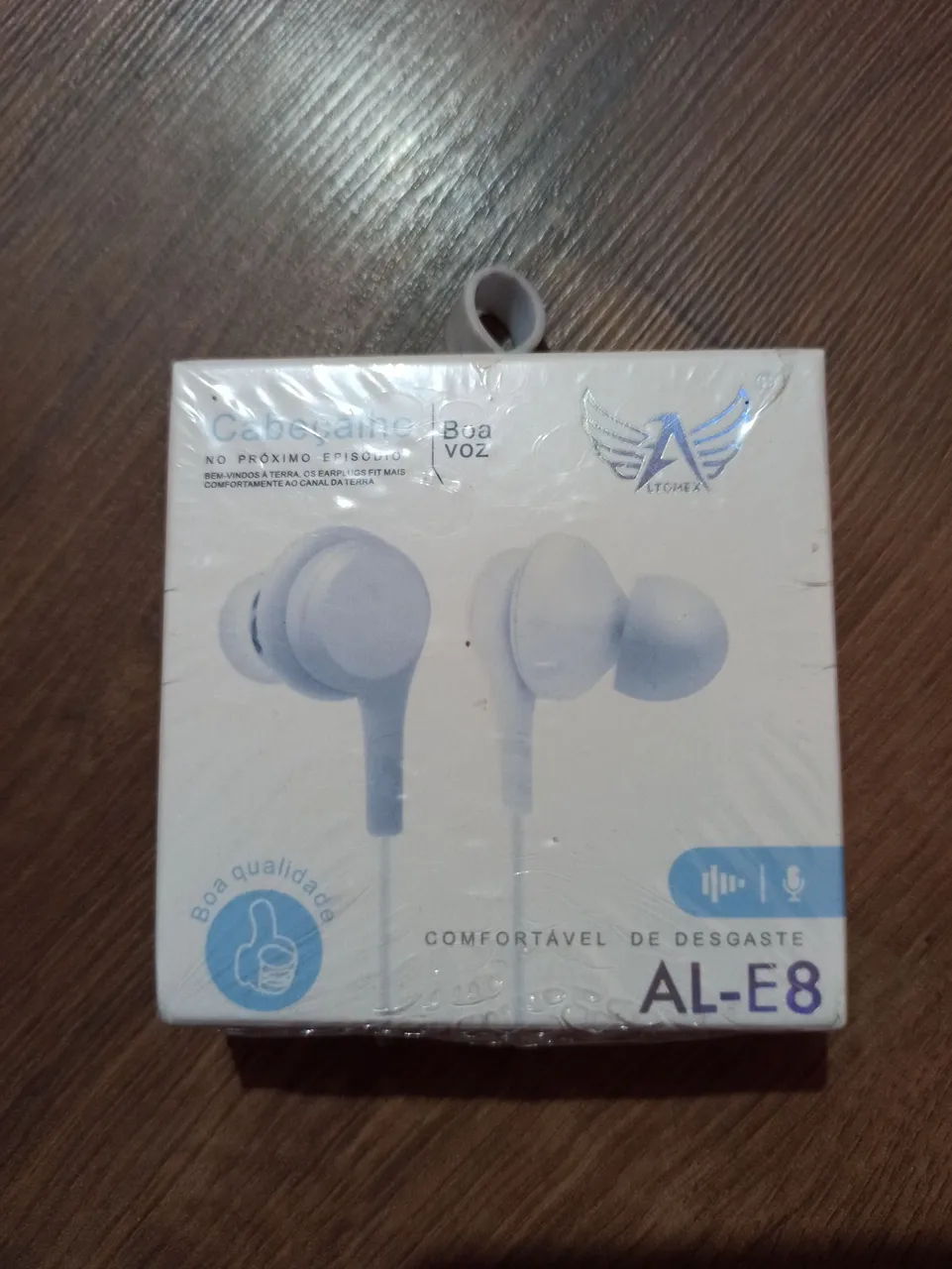 Fone de ouvido AL-E8 Alta Qualidade - Novo