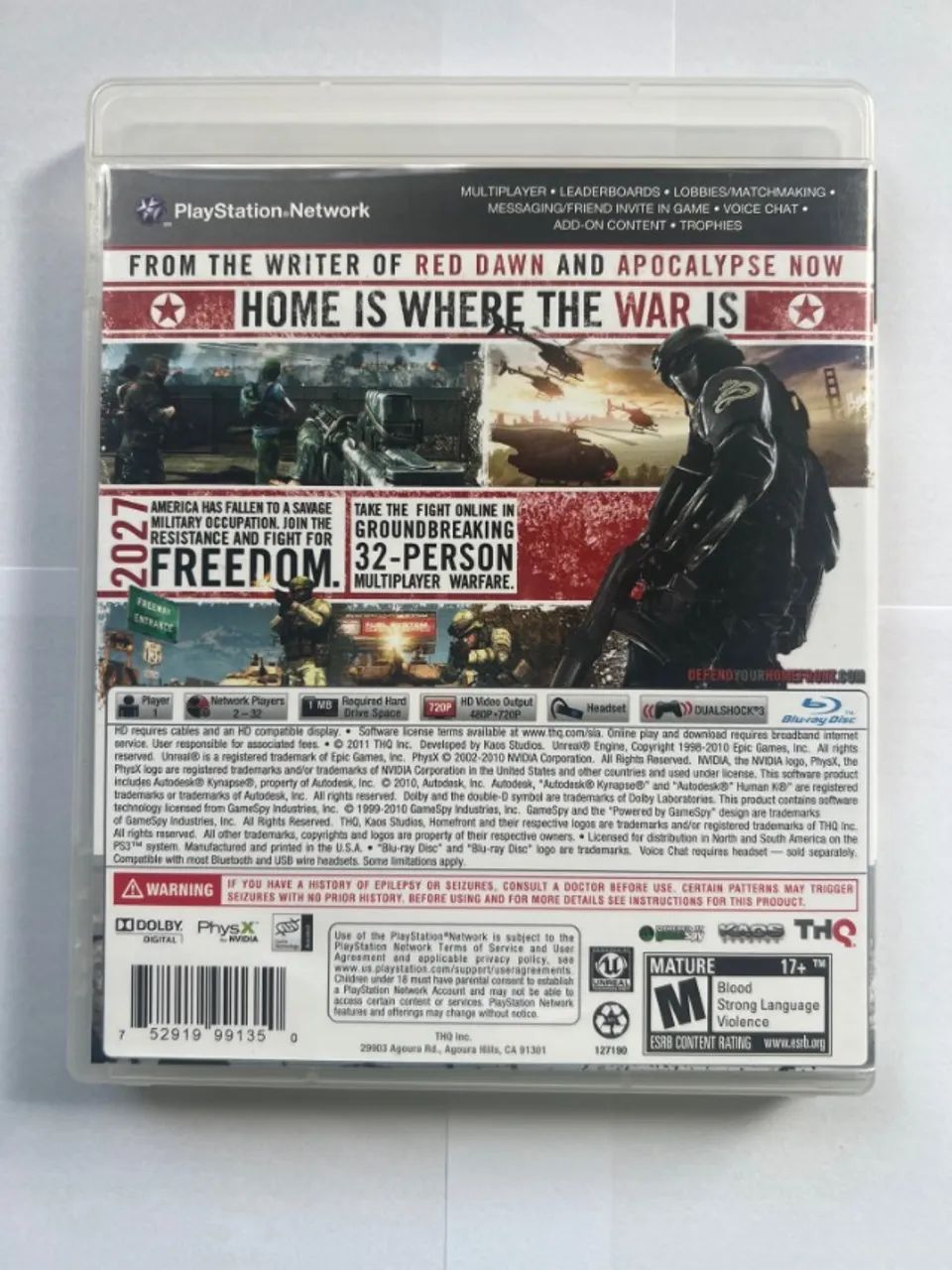 jogo homefront - ps3 - Foto 2