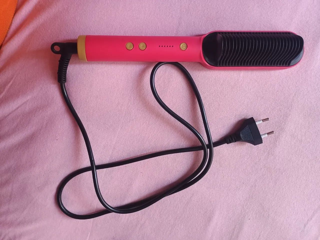 Escova alisadora 3 em 1 nova pague na entrega  - Foto 2