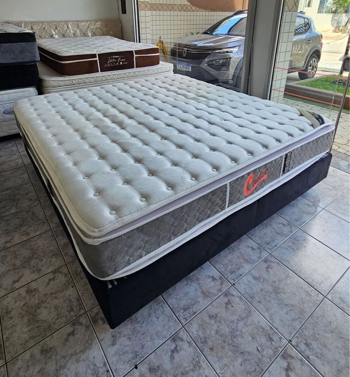 Cama Box King Size Castor Seminnova Top - Foto 4