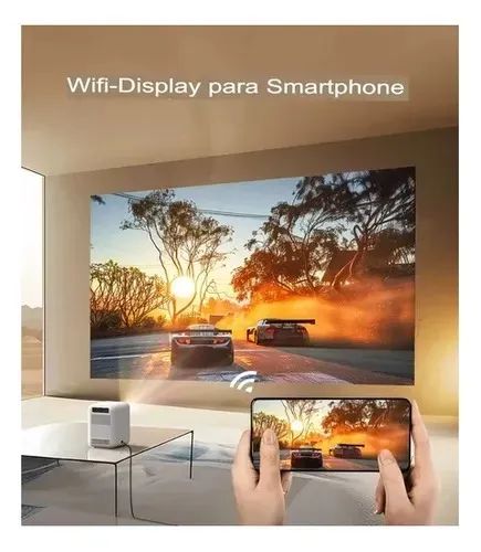 Projetor Byintek Love U4 1080p Full HD 300Ansi Lente Selada Wifi Bluetooth - Foto 6