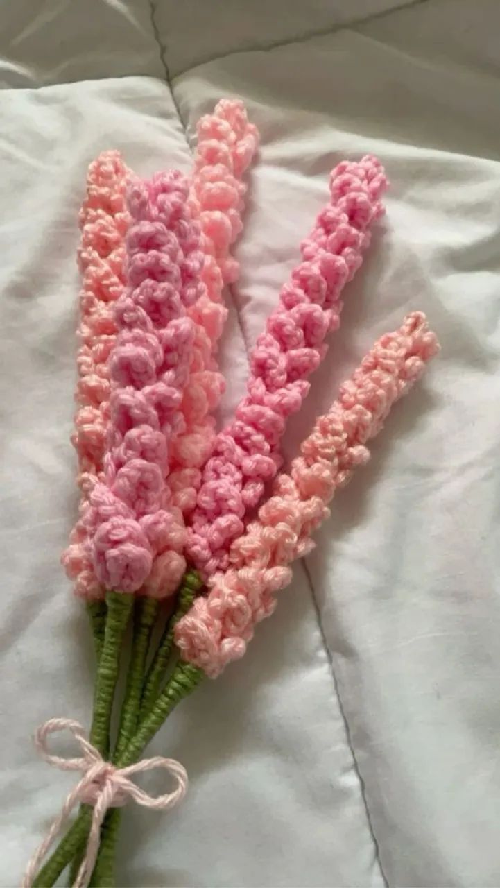 Buquê de Flores de Crochê - Foto 3