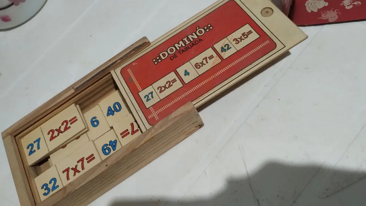 Dominó de Tabuada - Brinquedo Educativo
