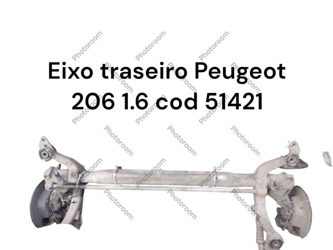 Eixo Traseiro Peugeot 206 1.6 Cod 51421