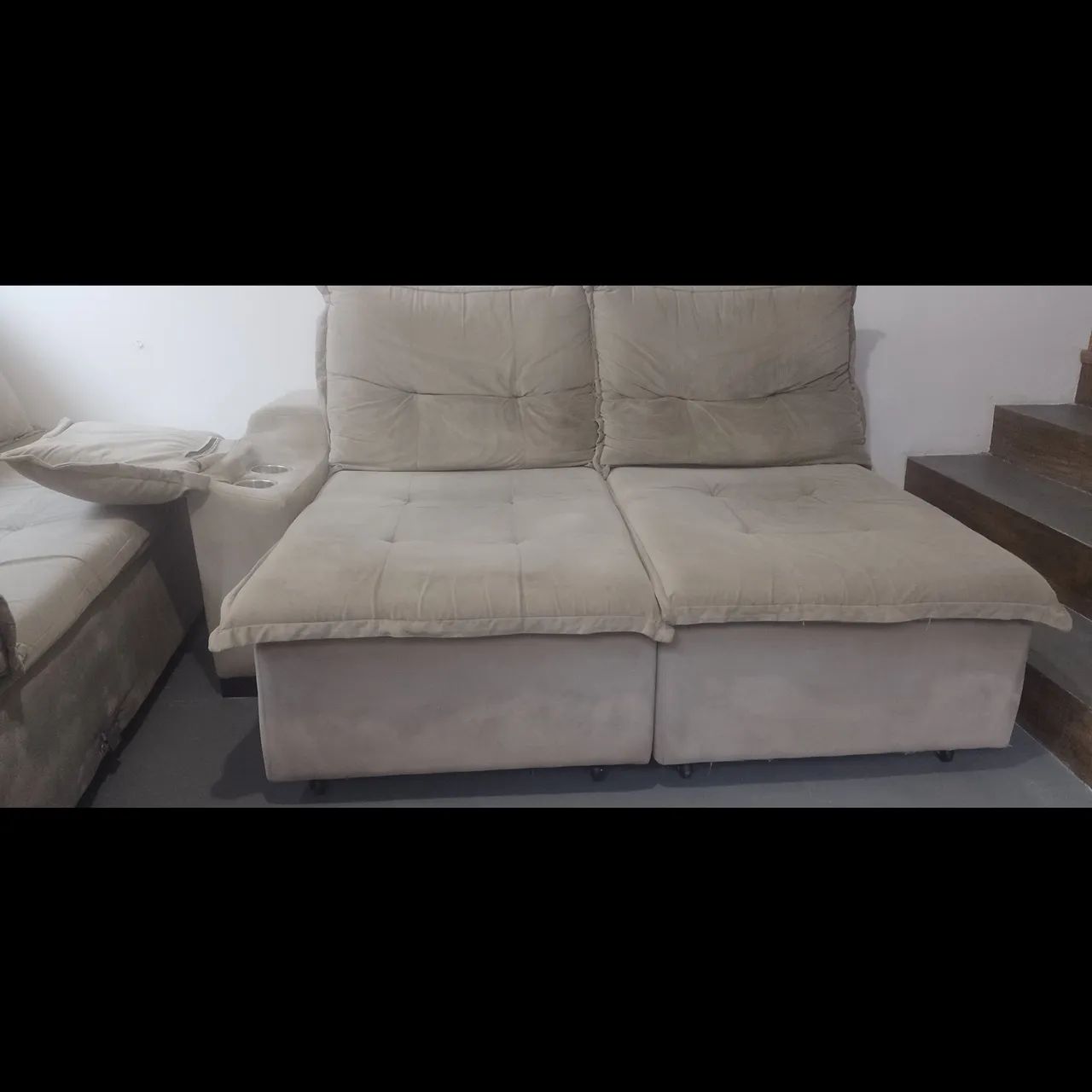 Sofá retrátil 3 lugares65579523492993122