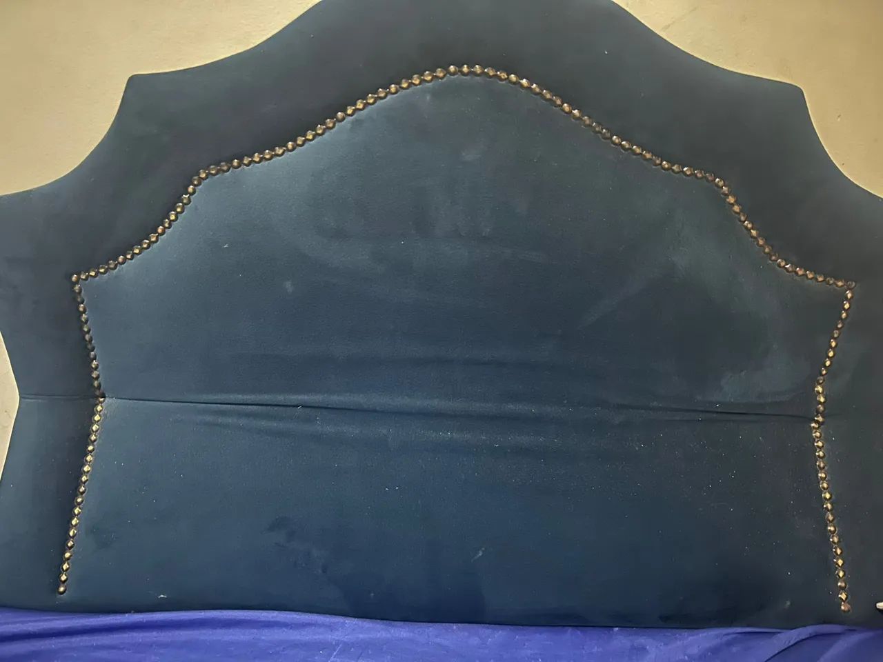 Cabeceira de Cama Infantil Azul