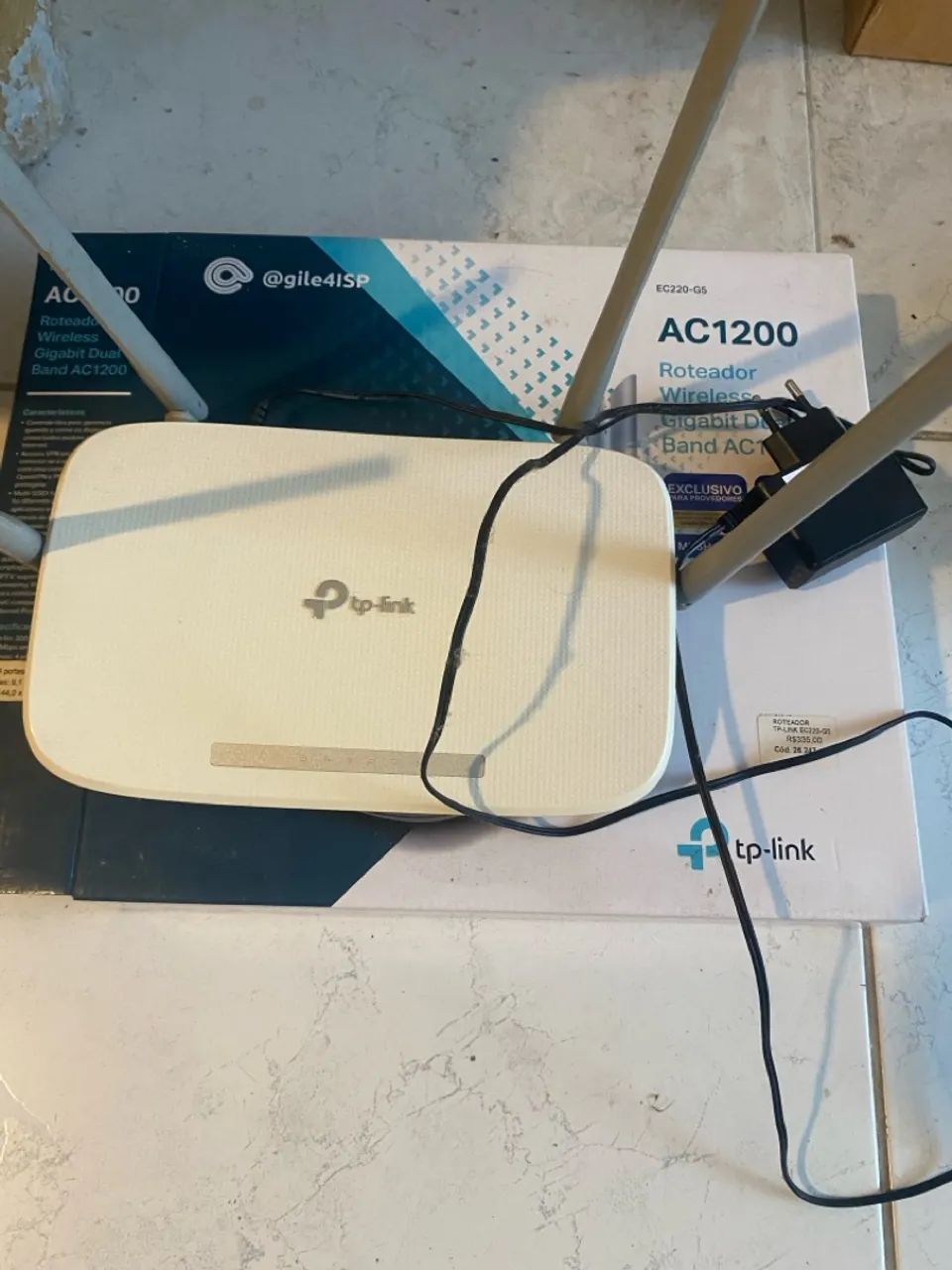 Roteador wireless modelo ac1200