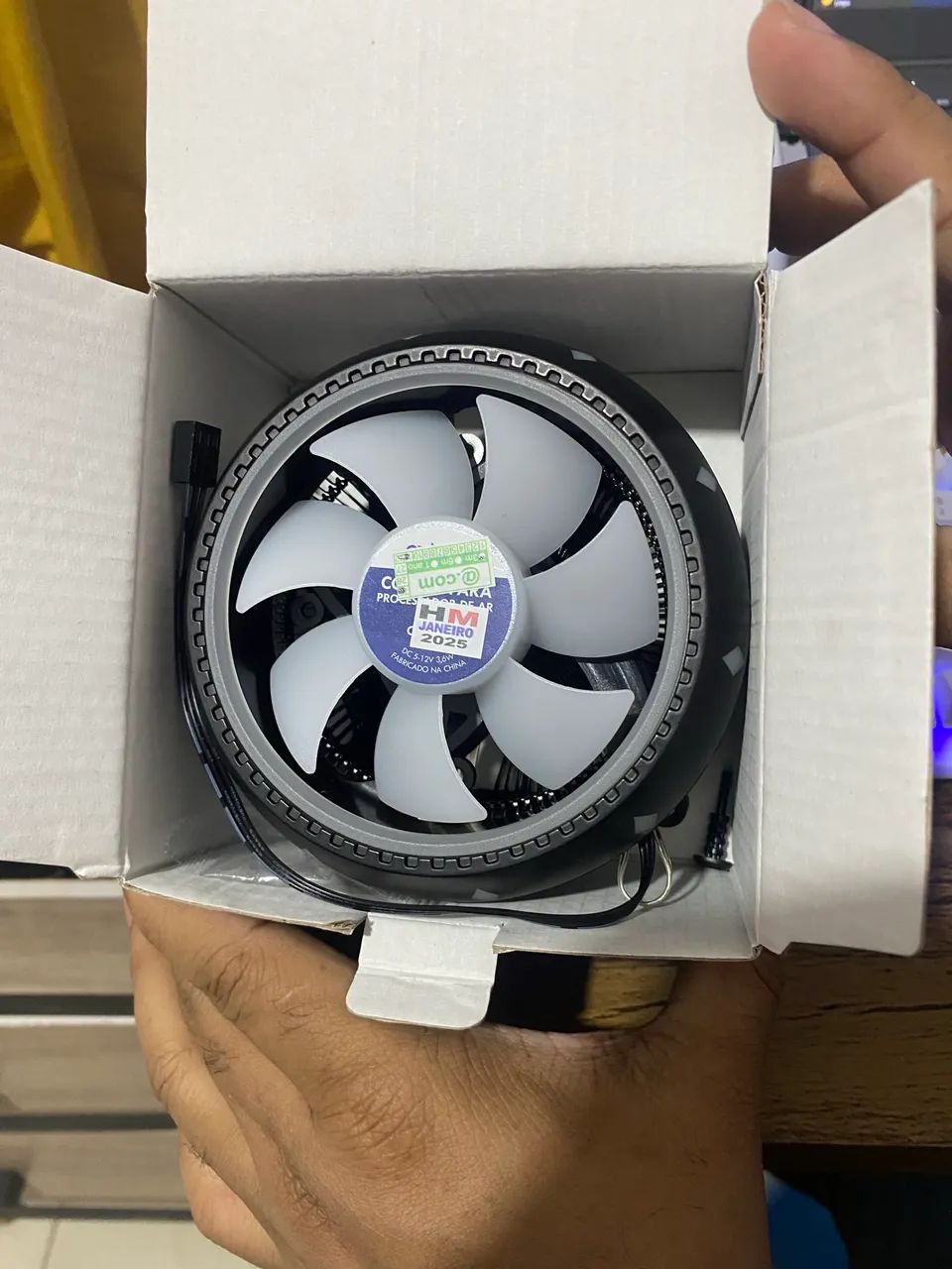 Cooler Universal Led Rgb Pc Processadores Intel E Amd CP-M600 - Foto 4