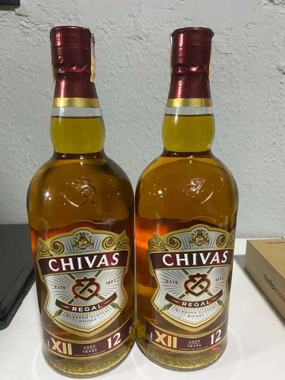Whisky Chivas Regal 12 Anos - 2 Garrafas