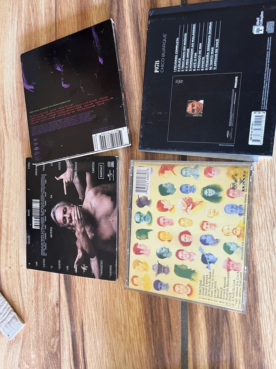 4 CDS Caetano / Chico Buarque 