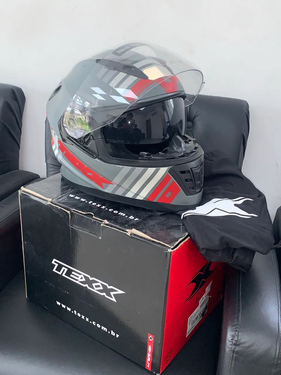 Texx Wing Grid  com óculos solar interno  - Foto 2