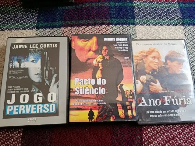 5 dvd's de ação e suspense com grande elenco: Richard Gere, Brad Pitt, Robert Redford, etc - Foto 3