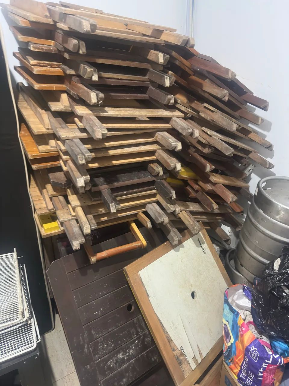 Wooden Table Set for Bars and Restaurants64739714154753120