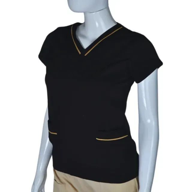Bata Scrub Preto NOVO | Tam P 64313444933122121