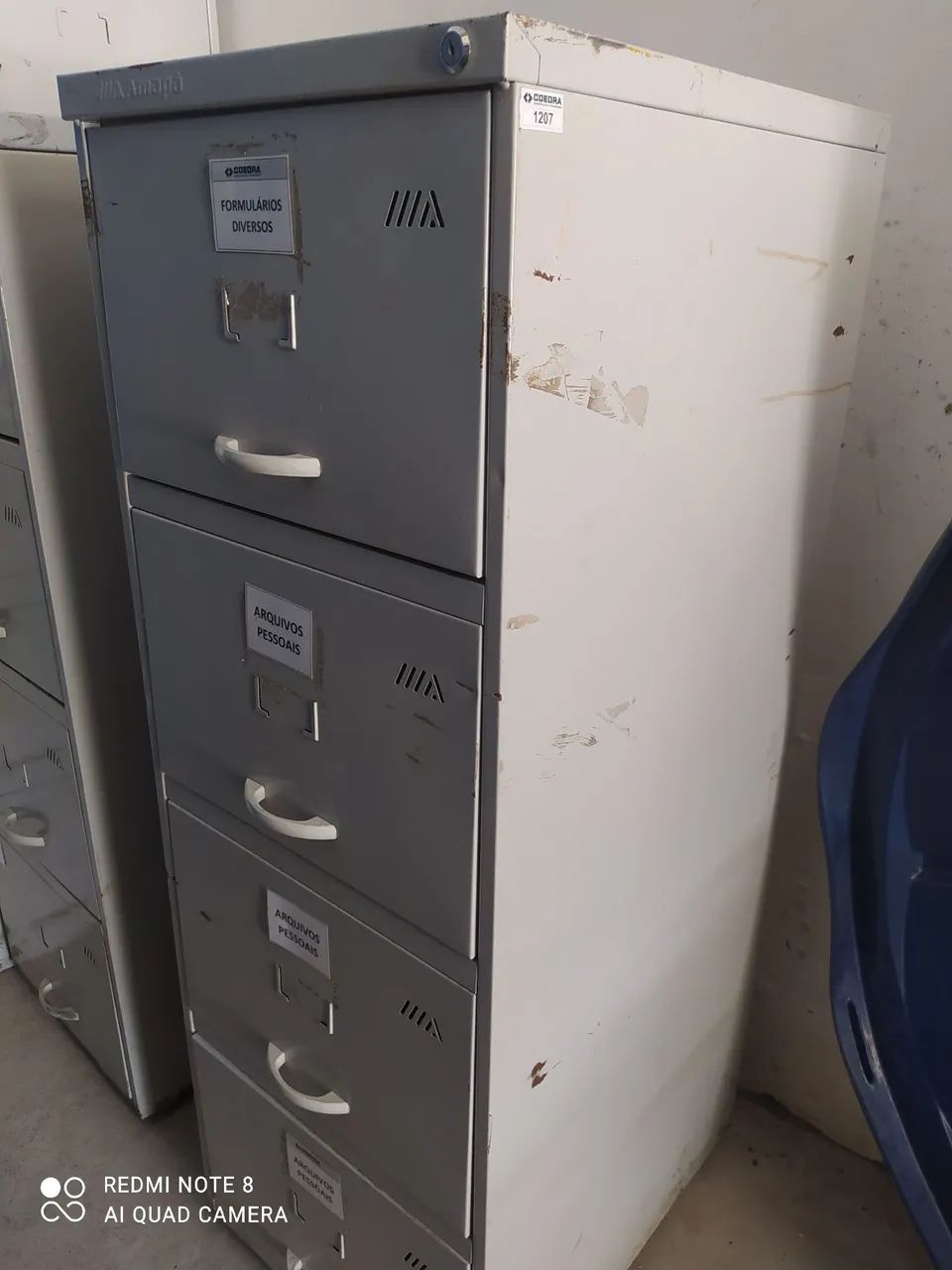 Armário de aço com 4 gavetas - Foto 4