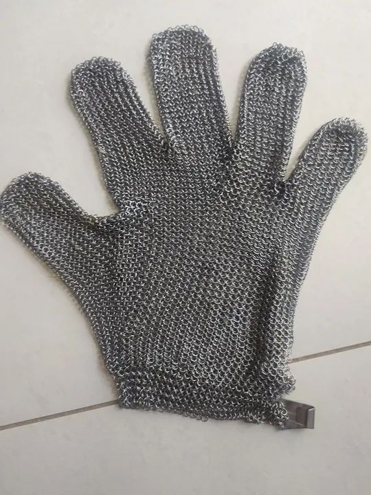 Luva de segurança em malha de aço - Foto 3