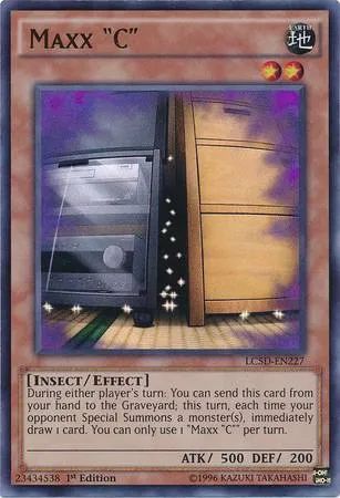 Yugioh!!! Maxx "C" LC5D-EN227 Ultra Rare