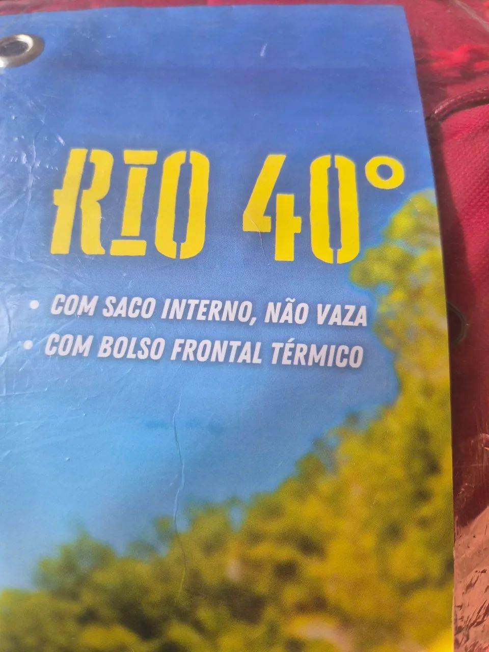 Mochila Térmica 20l - Rio 40? - Nilvan- nunca foi usada -nova - Foto 2
