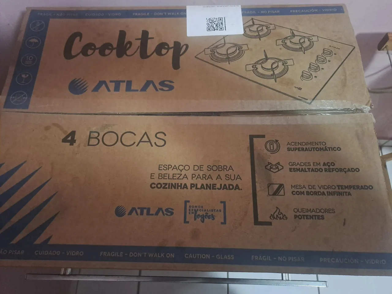 Cooktop Atlas 4 Bocas