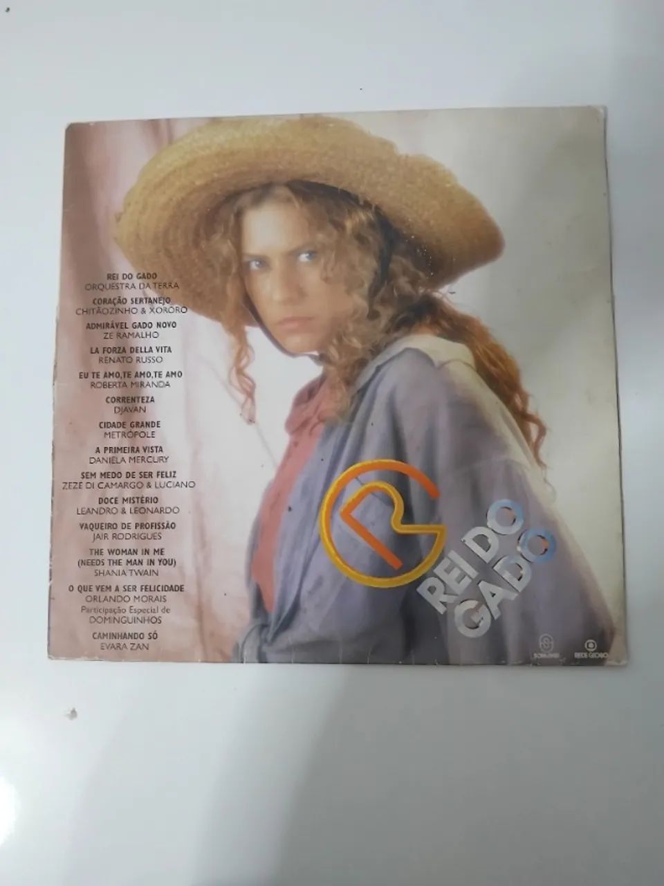 LP disco novela Rei do Gado usado 