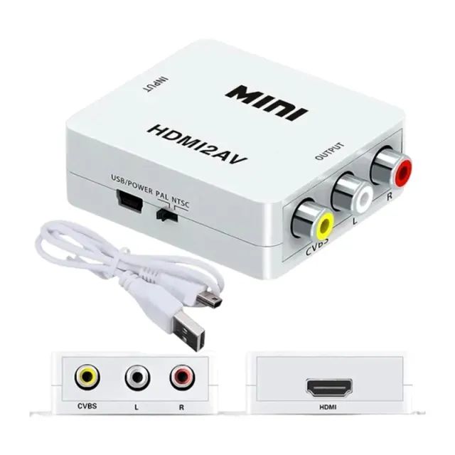Conversor Hdmi para Video 3RCA 2AV - WZetta