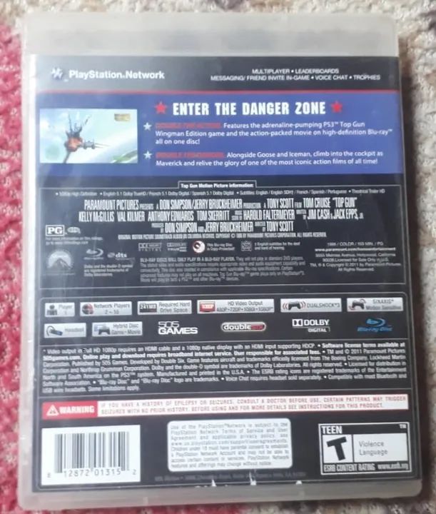 Top Gun Wingman Edition PS3 - Foto 3