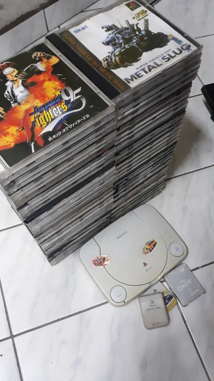 Coleção de Jogos PlayStation 3 memori card original na caixa e manual de epoca .