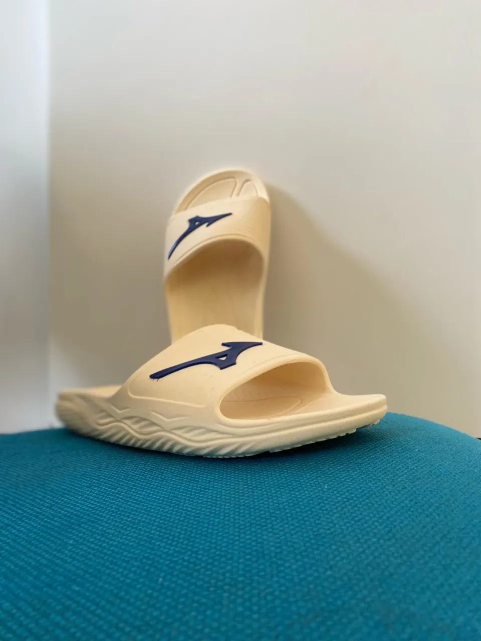 Chinelo Mizuno Masculino Bege