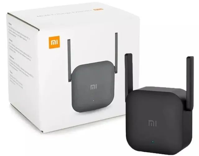 Repetidor De Sinal Xiaomi Mi Pro 300m Plug De Tomada Br Cor Preto