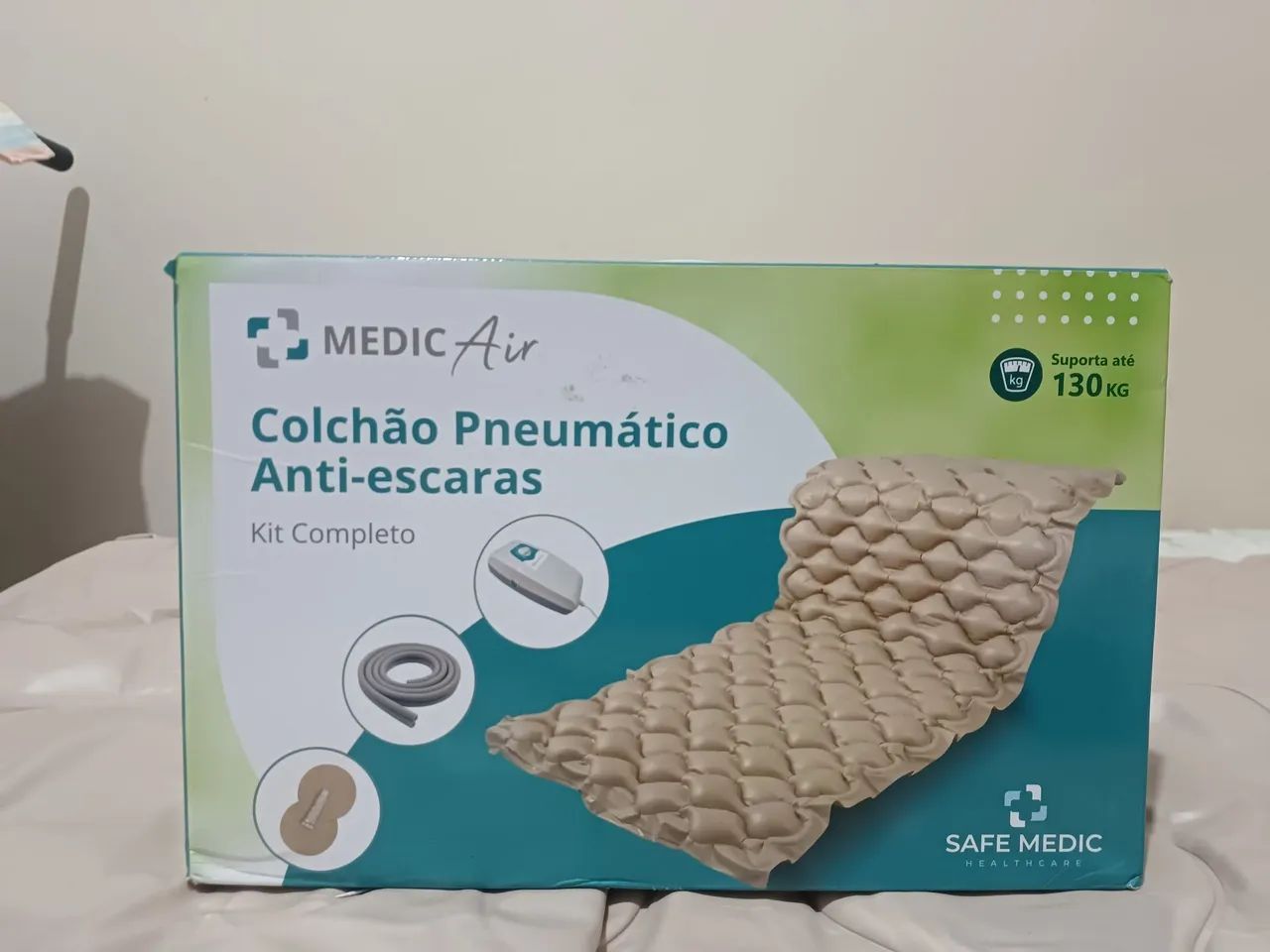 Colchão inflável pneumático hospitalar