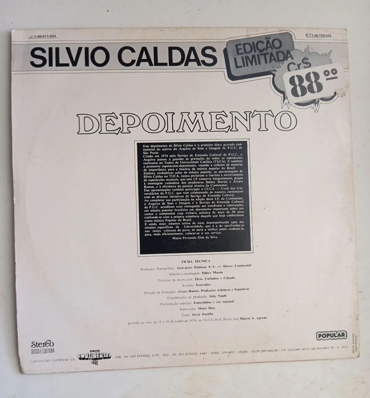 Silvio Caldas - Depoimento - Edição Limitada - Foto 3