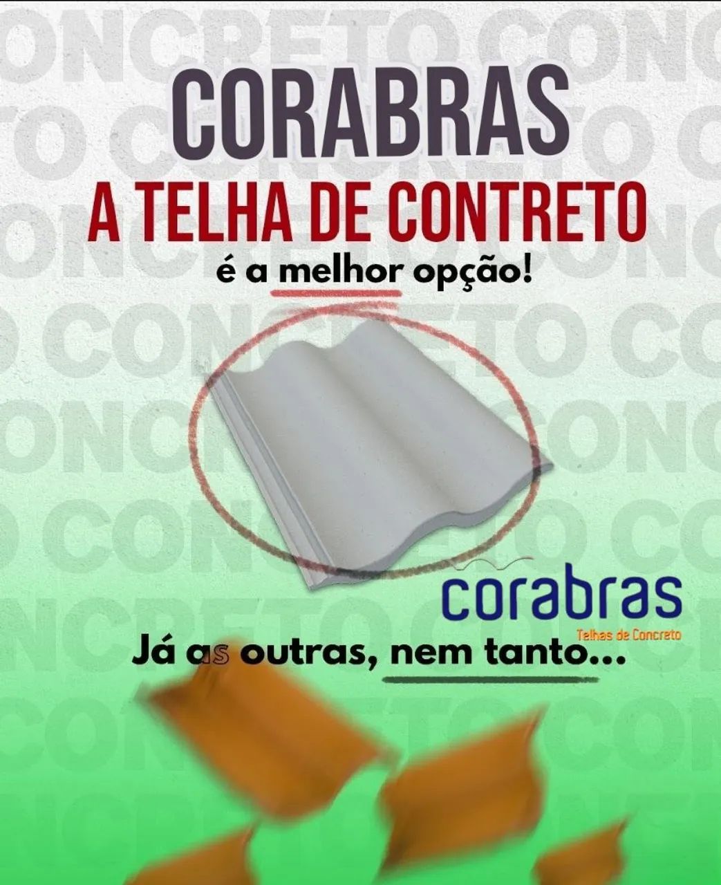 Telha de concreto direto da fábrica para sua obra - Foto 2